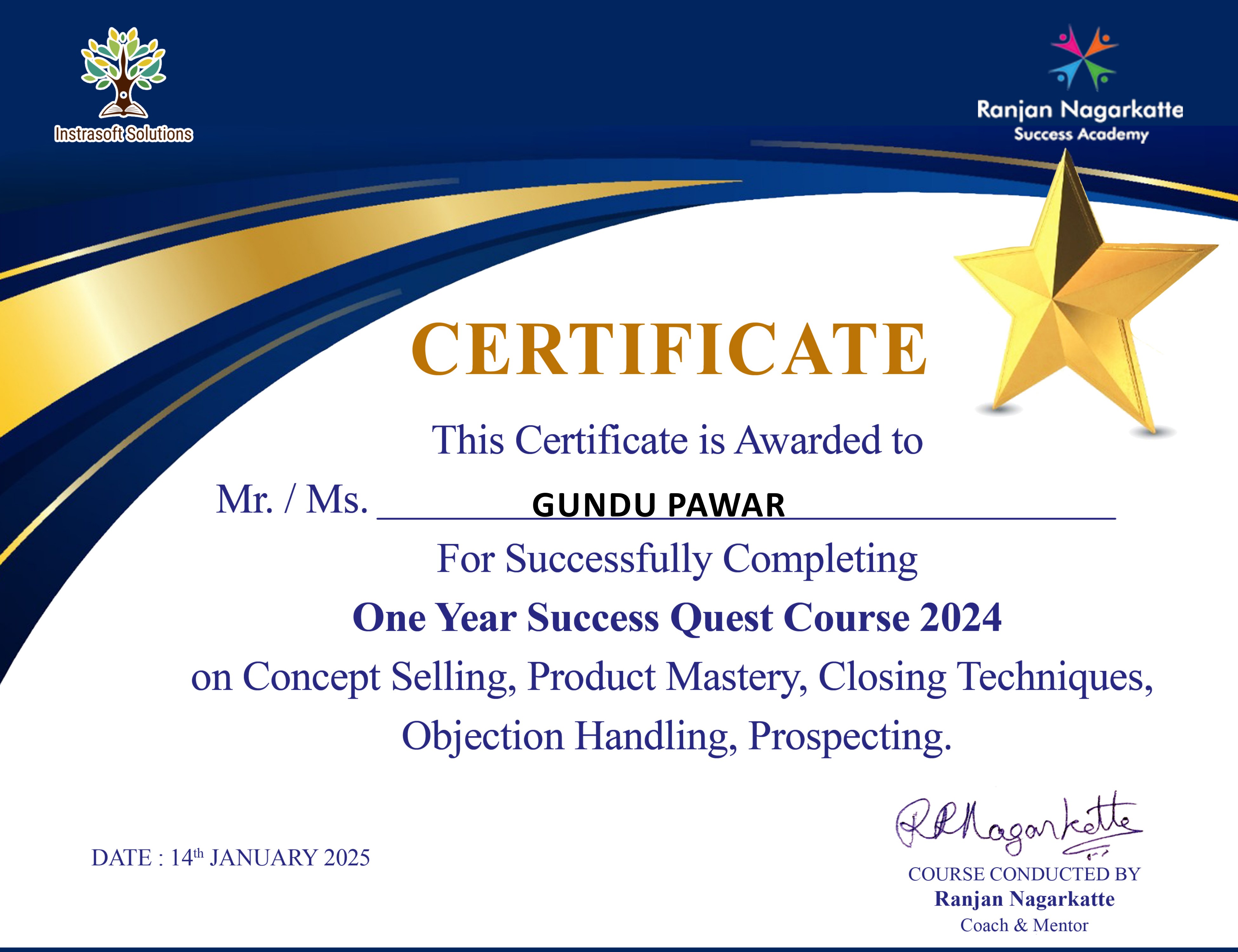 SUCCESS QUEST